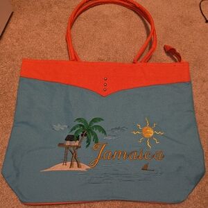 Cute Jamaica travel tote